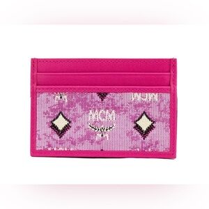 MCM Veritas Card Holder EUC